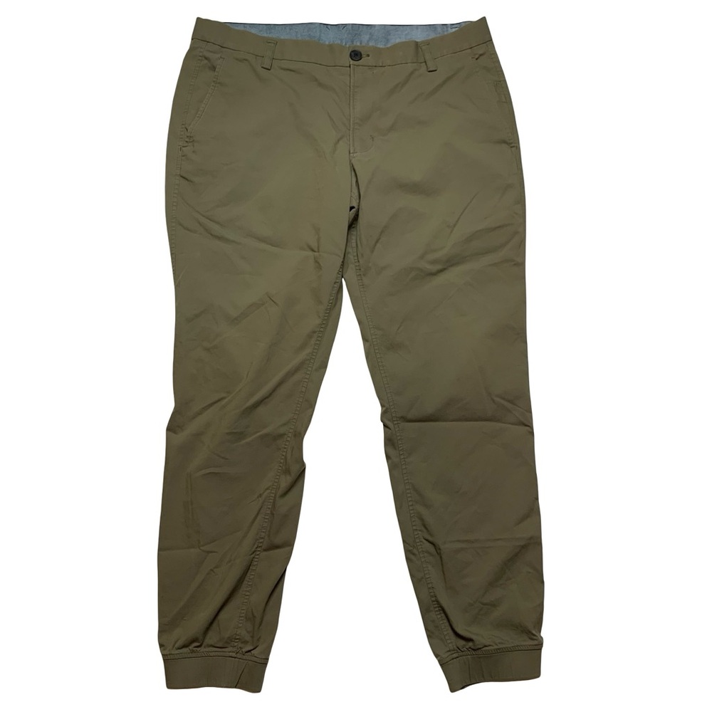 Kit & Ace Chino Jogger Pant Mens Size 38 Olive